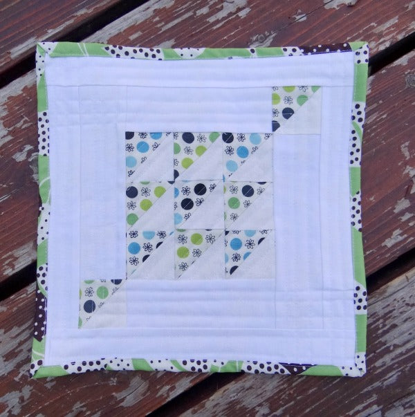 Modern Mini Quilt - PDF Tutorial