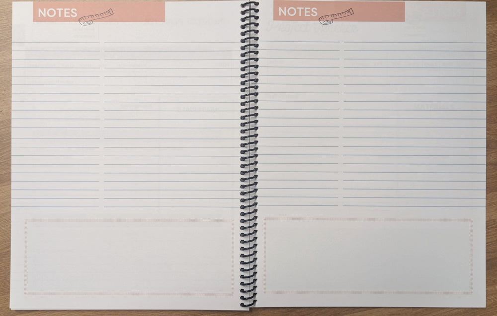 2026 Patchwork Planner Spiral Bound