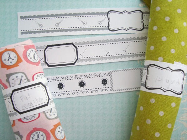 Fabric Bundle Wraps Printable