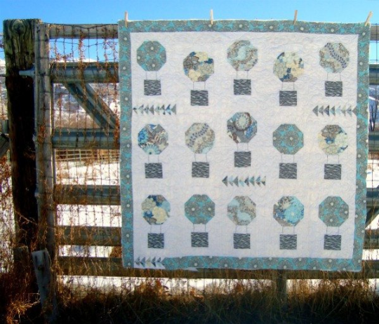 UP, UP and Away Quilt Pattern