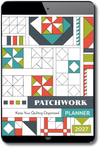 2027 Patchwork Planner Digital PDF