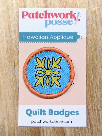 Badge / Hawaiian Applique Quilt Technique