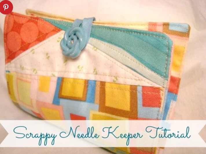 Scrappy Needle Keeper - pdf pattern