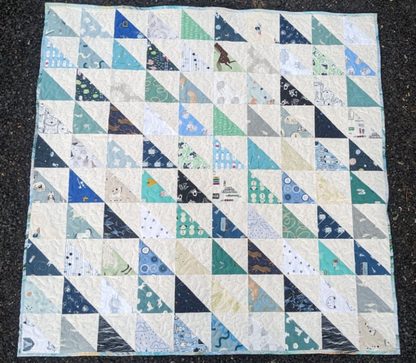 Eye Spy Baby Quilt - pdf pattern