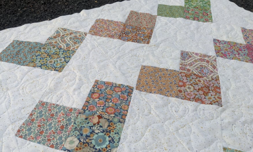 Heart Baby Quilt - pdf pattern