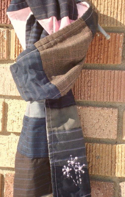 Scrappy Scarf - pdf tutorial