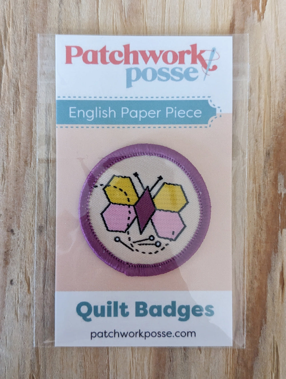 Quilting Technique Badges - Hawaiian Applique, Sashiko, English Paper Piecing