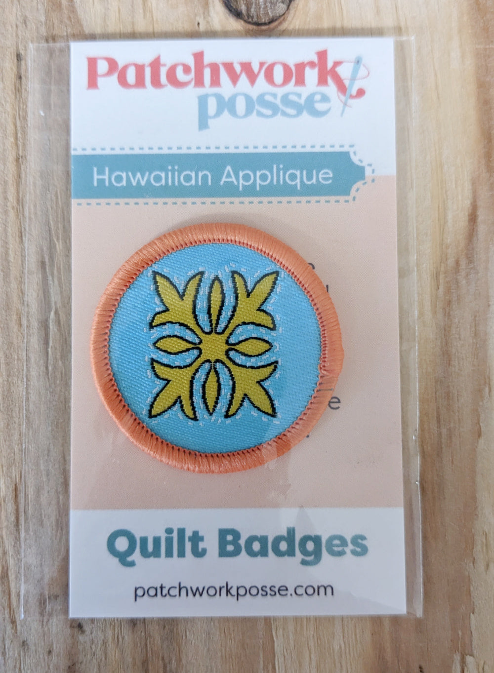 Quilting Technique Badges - Hawaiian Applique, Sashiko, English Paper Piecing