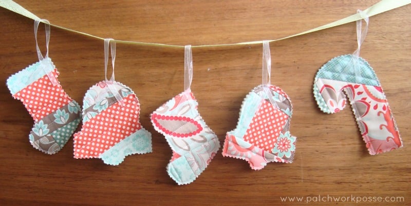 Scrappy Ornaments - pdf pattern