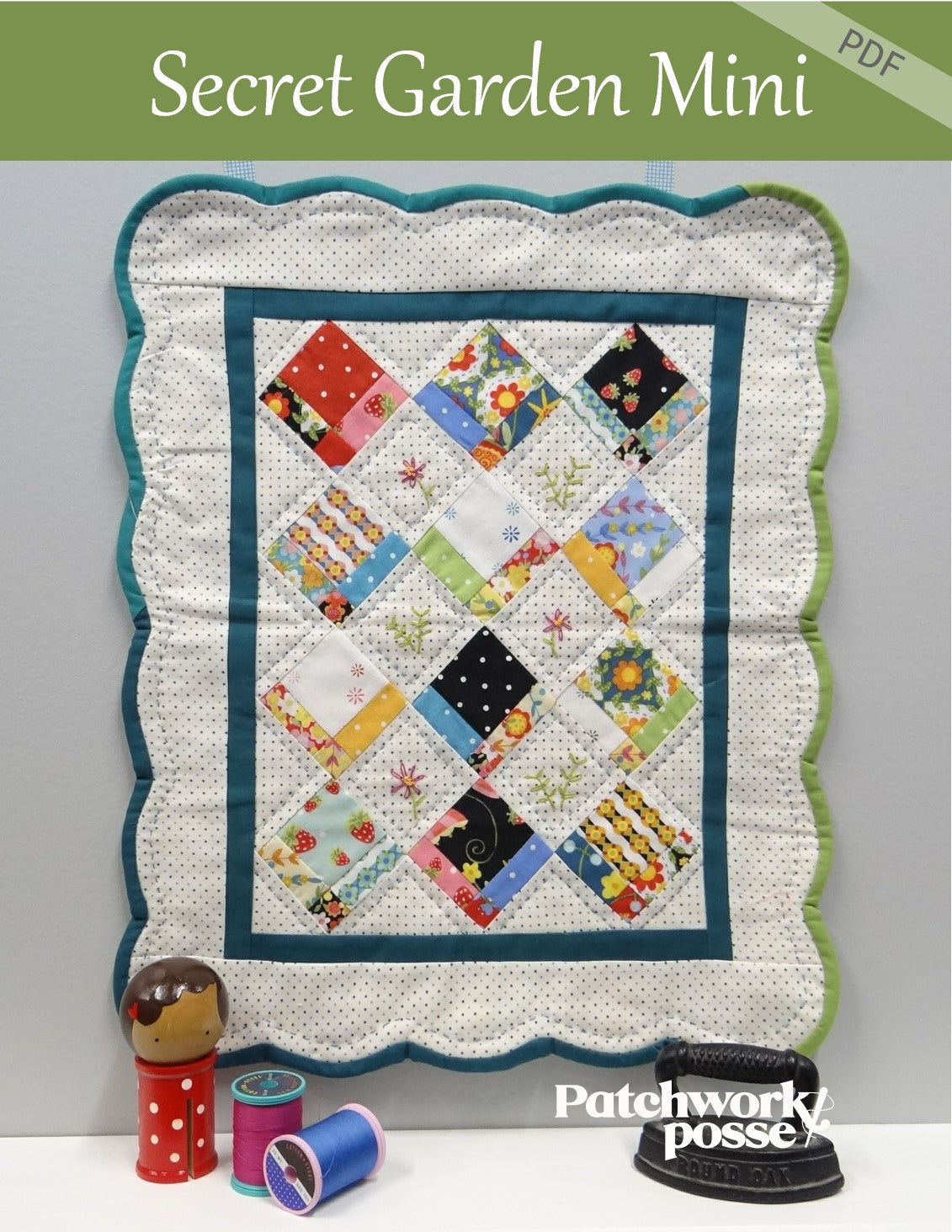 Secret Garden Mini Quilt Pattern