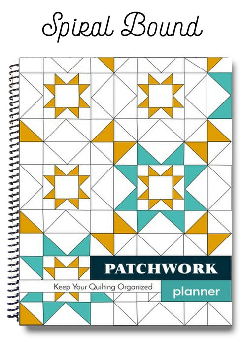 2024 Patchwork Planner Spiral Bound