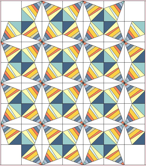 Simple Rocky Pattern Rocky Weather Temperature Quilt Pattern – Patchwork Posse