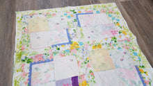 Hankie quilt pattern - use hankies, tatting, embroidery or more for your quilt blocks.