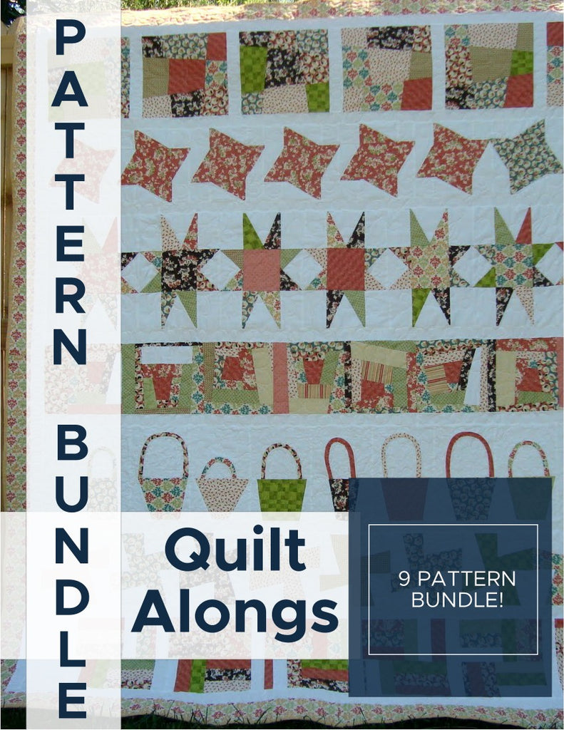 Quilt Along Patterns - 9 pattern bundle