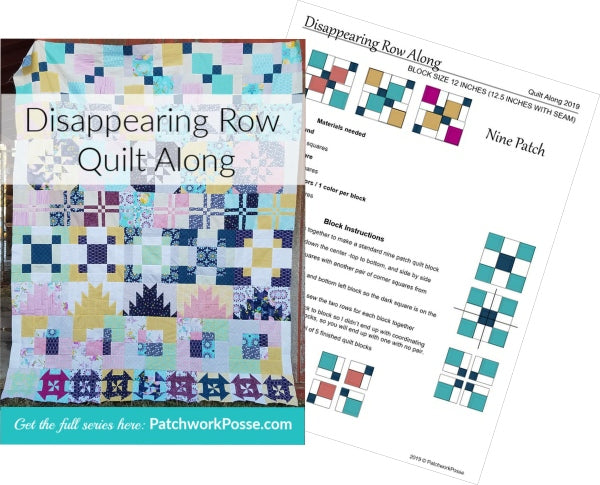 Disappearing Quilt Blocks ebook & QAL