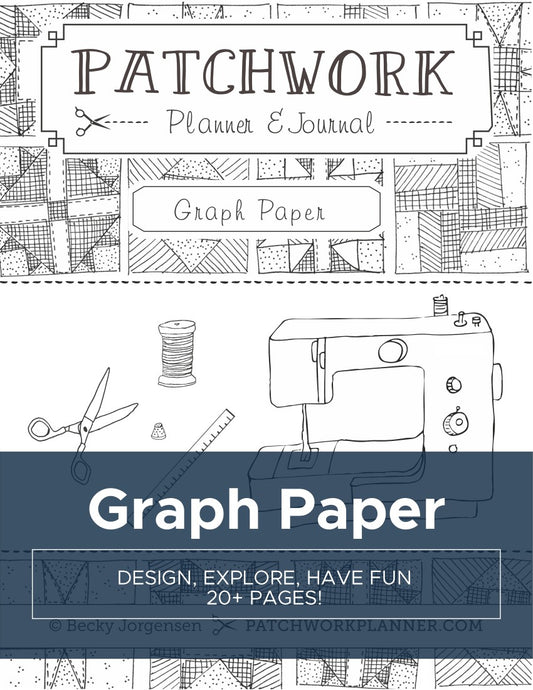 Graph Paper Set Design Page Digital Planners – Patchwork Posse