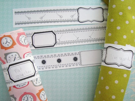 Fabric Bundle Wraps Printable