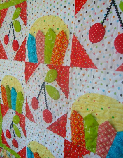 Cherry Chip Cupcake Quilt Pattern