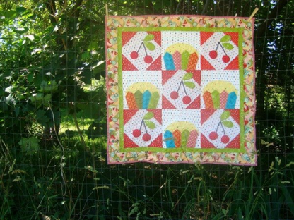 Cherry Chip Cupcake Quilt Pattern