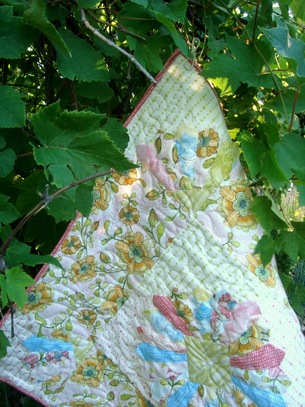 Dresden Garden Quilt Pattern / baby quilt