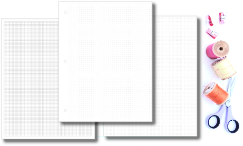 Graph Paper Set Design Page Graph Paper Set {20+ pages} – Patchwork Posse