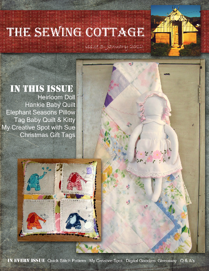 the Sewing Cottage emag Bundle 1-3