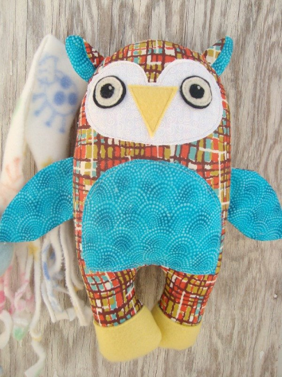 Owl and Mouse Plushie Pattern