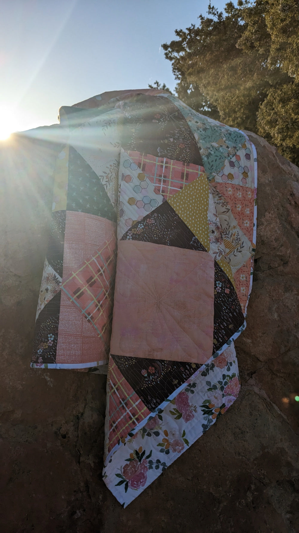 Quadripoint Quilt Pattern