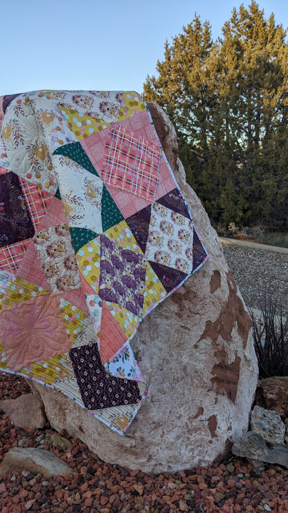 Quadripoint Quilt Pattern