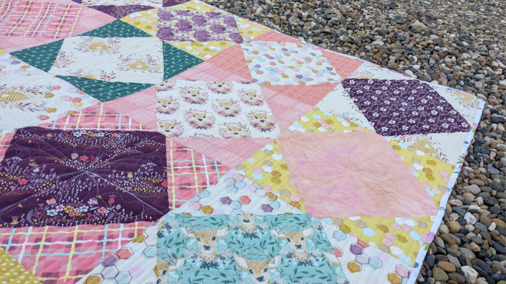 Quadripoint Quilt Pattern