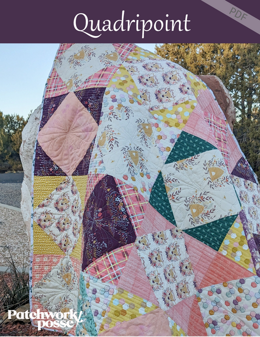 Quadripoint Quilt Pattern