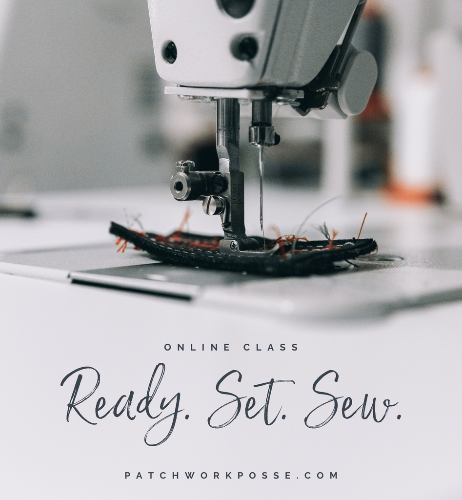 Ready. Set. Sew.