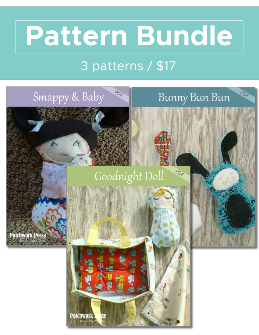 Smappy Baby, Bun Bun, Goodnight Pattern Bundle