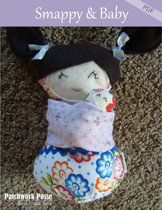 Smappy Doll with Baby Pattern