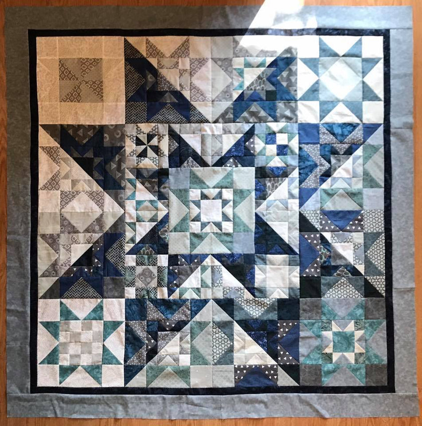 Full Pattern Summer Solar Eclipse Quilt Along Patchwork Posse