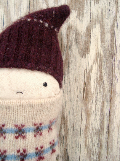Felted Sweater Doll